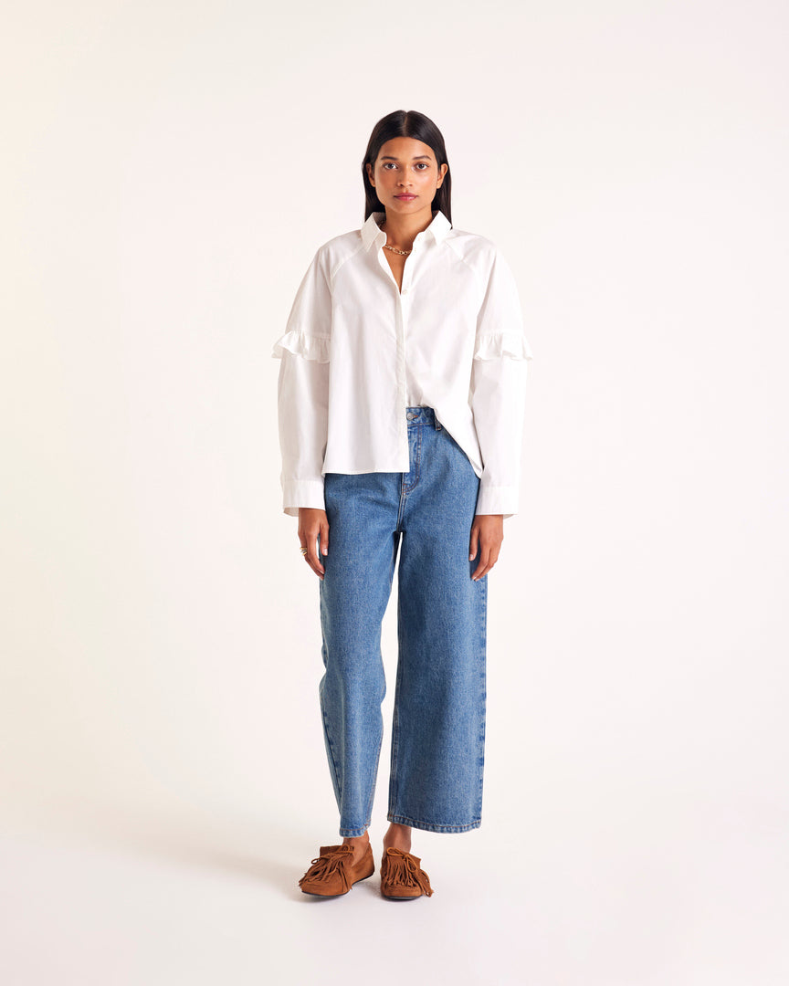 Chemise Jeanne blanc naturel