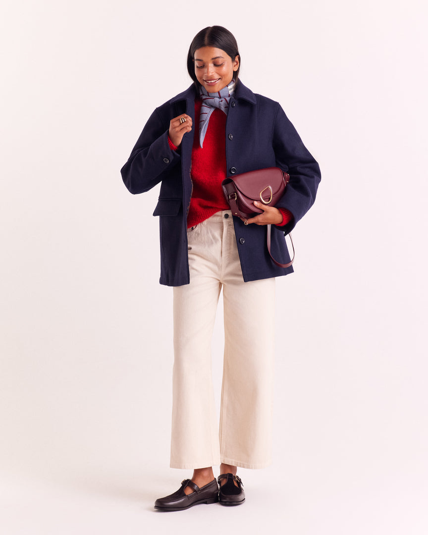 Sac Maé bordeaux