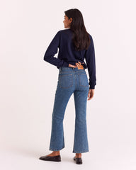 Jean Jules bleu vintage (le bootcut)