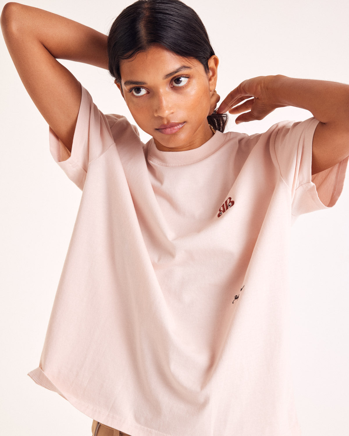 Tee-shirt Baptiste rose BP Eyes