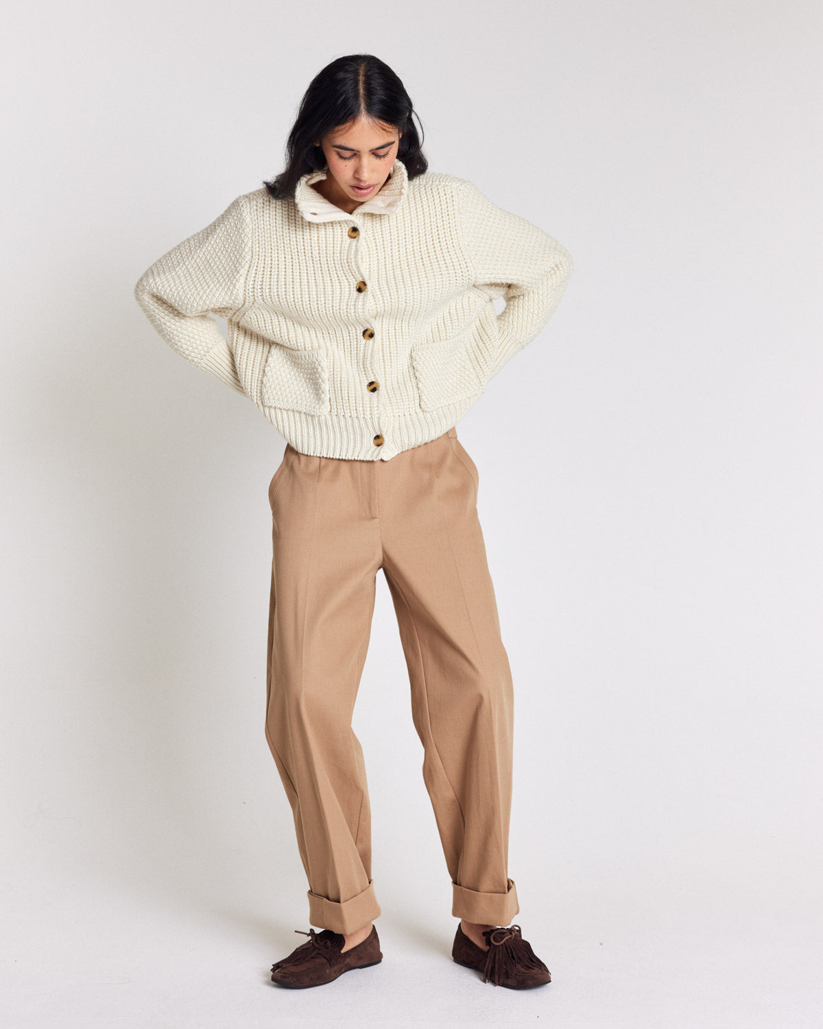 Pantalon Tristan beige