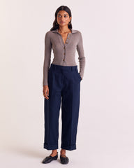 Pantalon Tristan bleu marine