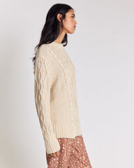 Pull Chandler écru