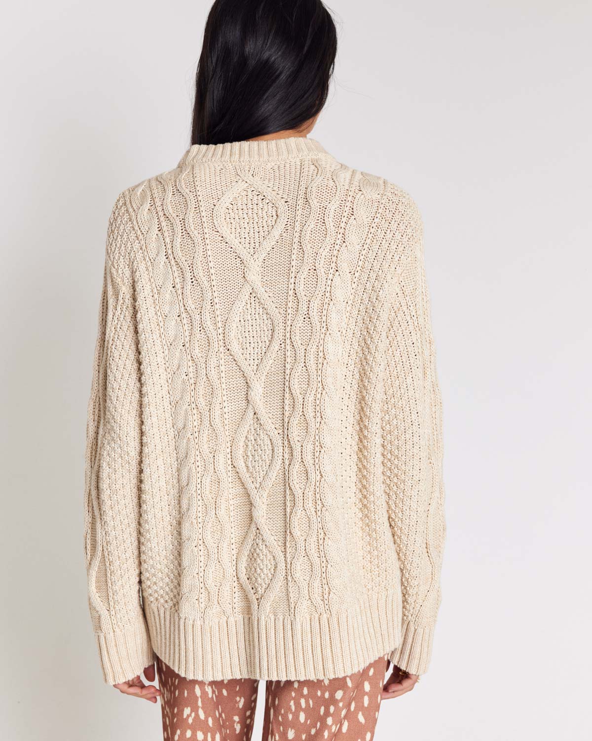 Pull Chandler écru