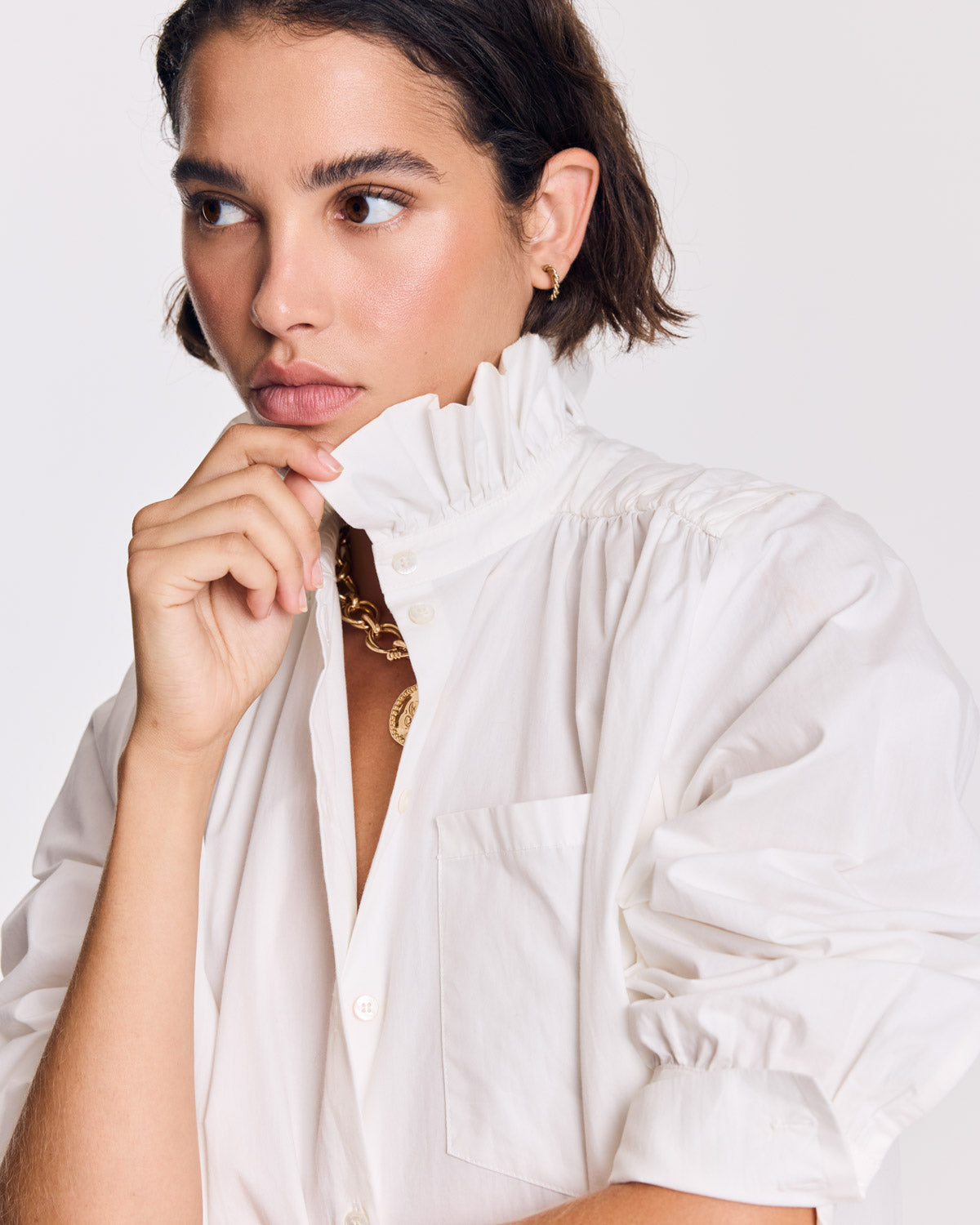 Chemise Leonor blanc naturel
