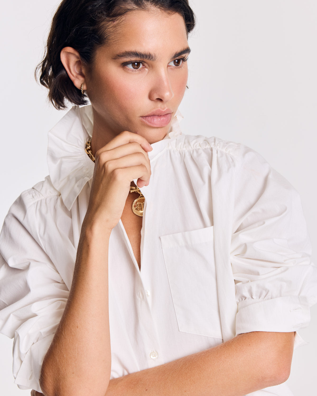 Chemise Leonor blanc naturel