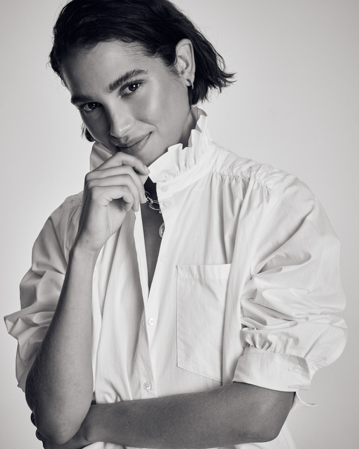 Chemise Leonor blanc naturel