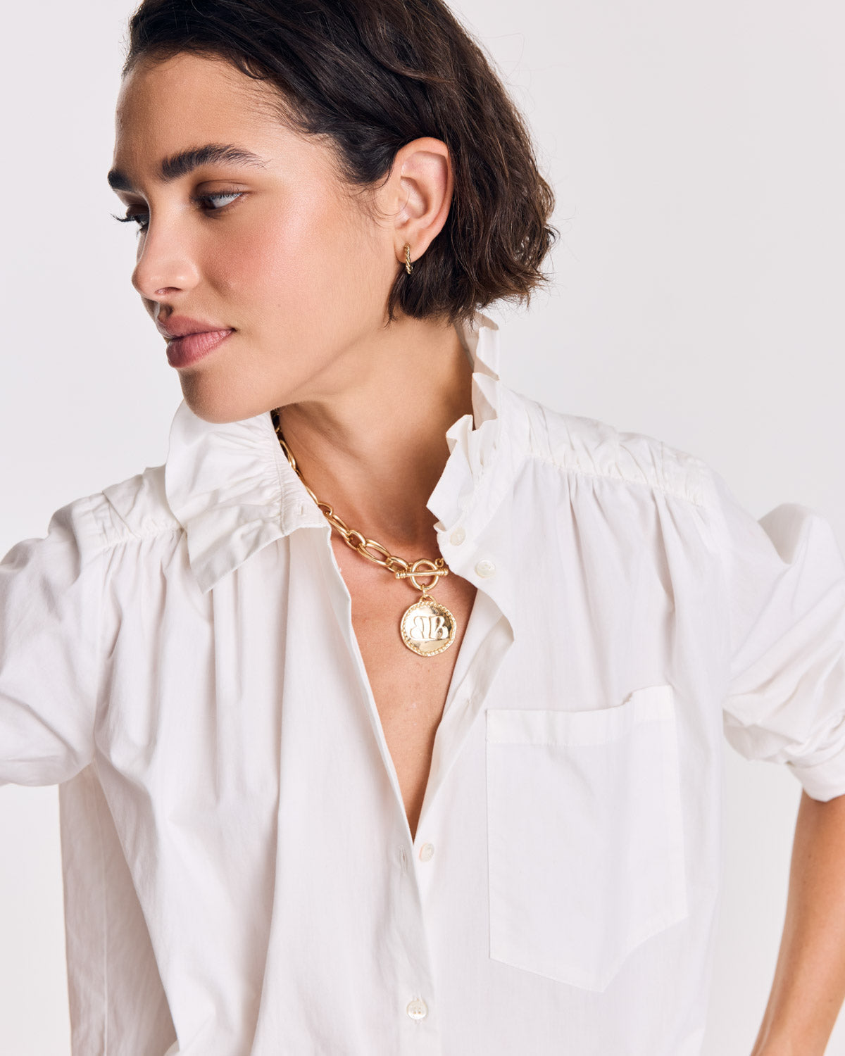 Chemise Leonor blanc naturel