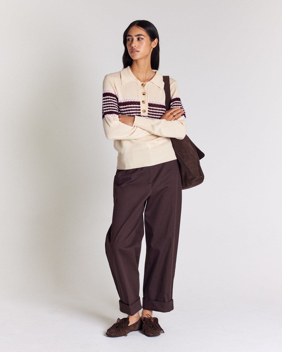Pantalon Tristan chocolat