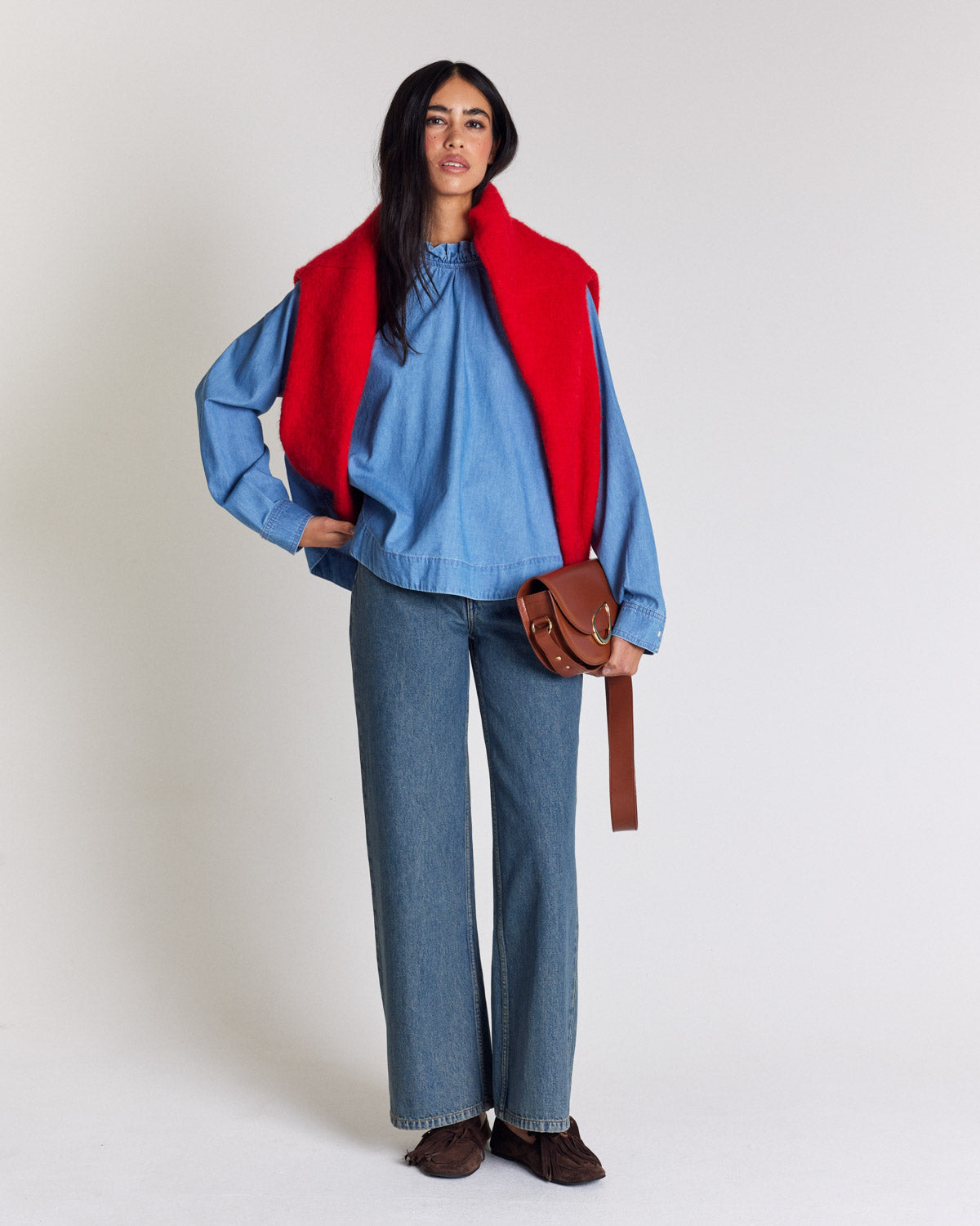 Jean Leonard bleu vintage