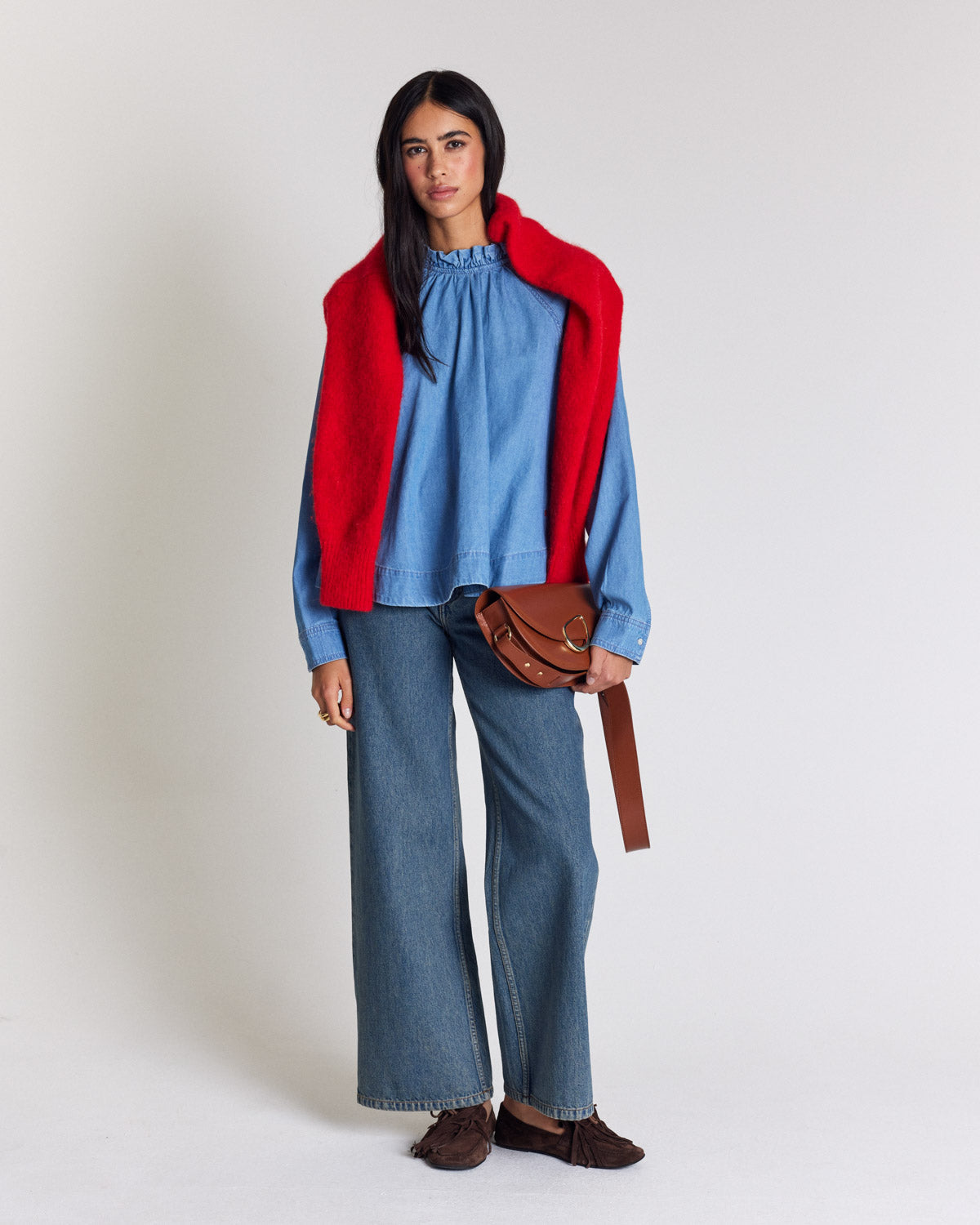 Jean Leonard bleu vintage