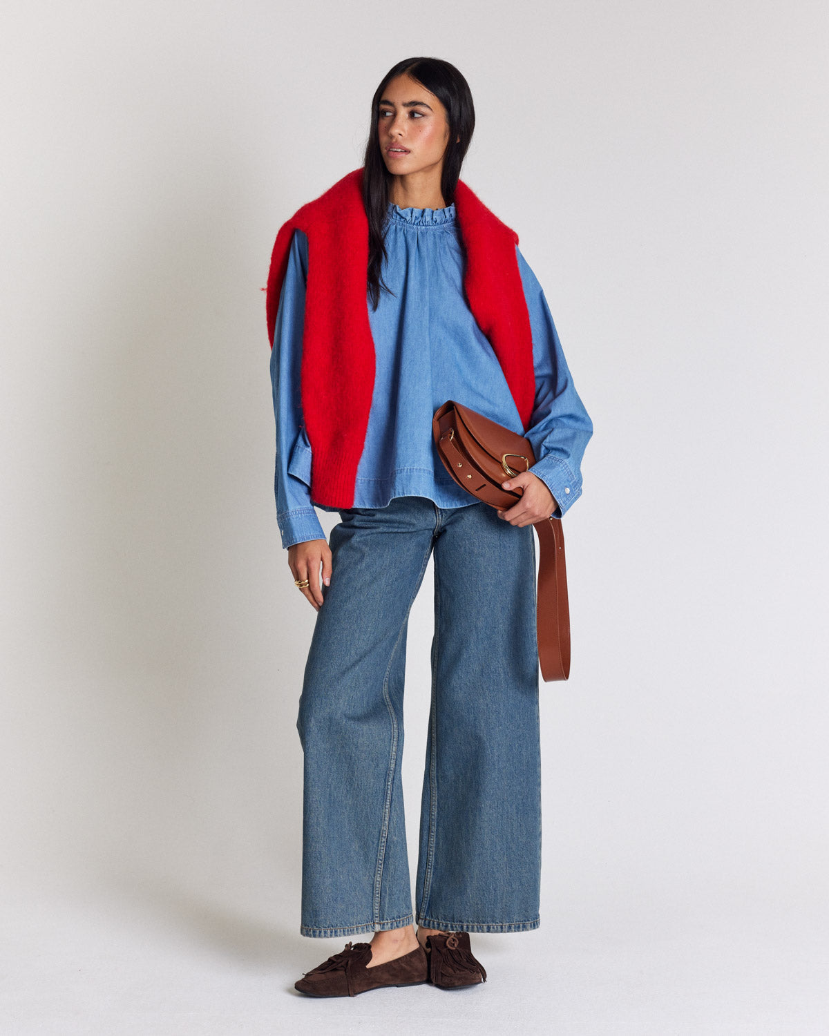 Jean Leonard bleu vintage