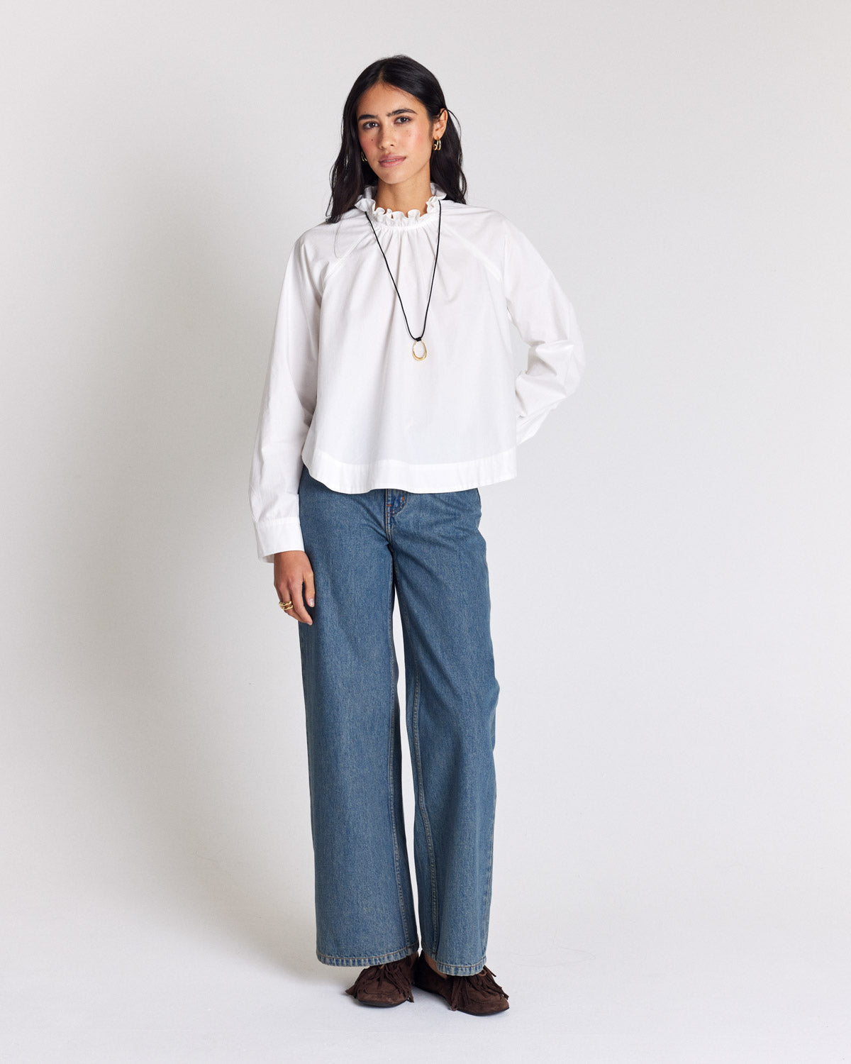 Jean Mateo bleu vintage