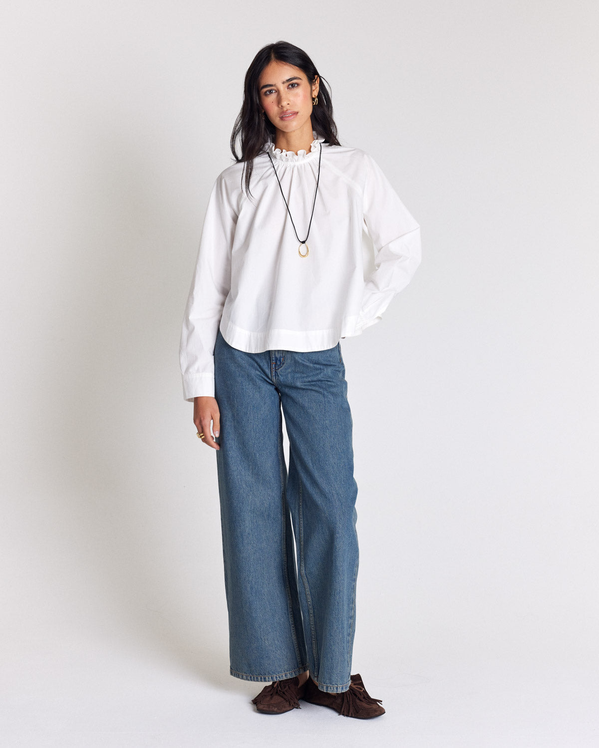 Jean Mateo bleu vintage