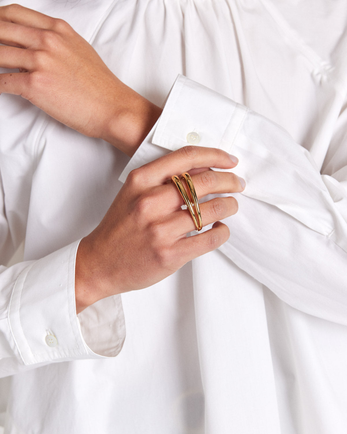 Bague Augustine doré