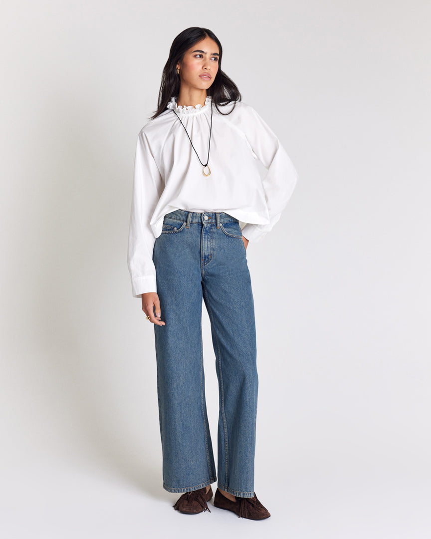 Blouse Zoelie blanc naturel