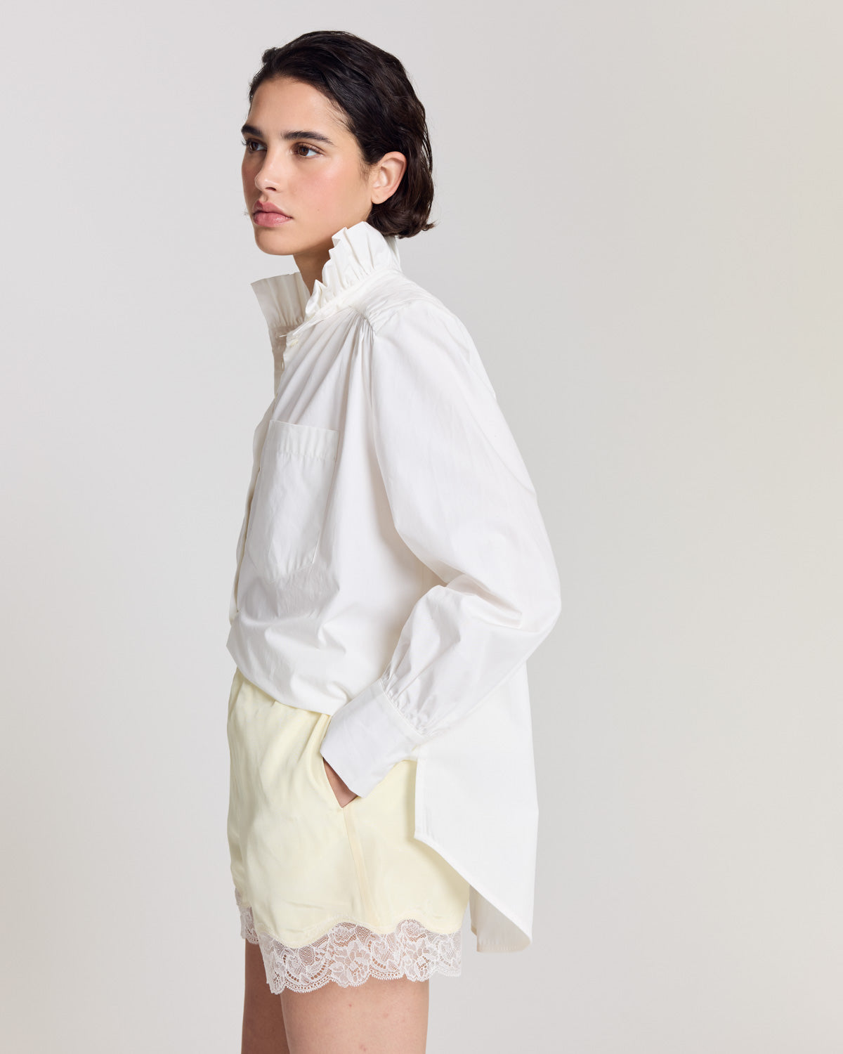 Chemise Leonor blanc naturel