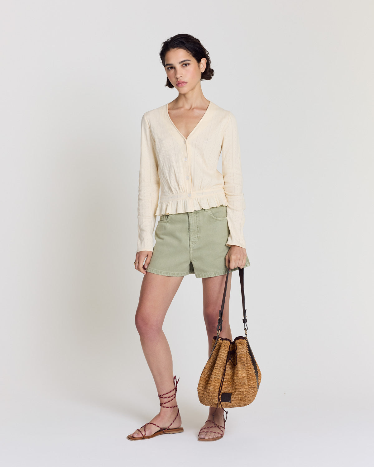 Short Triomphe olive