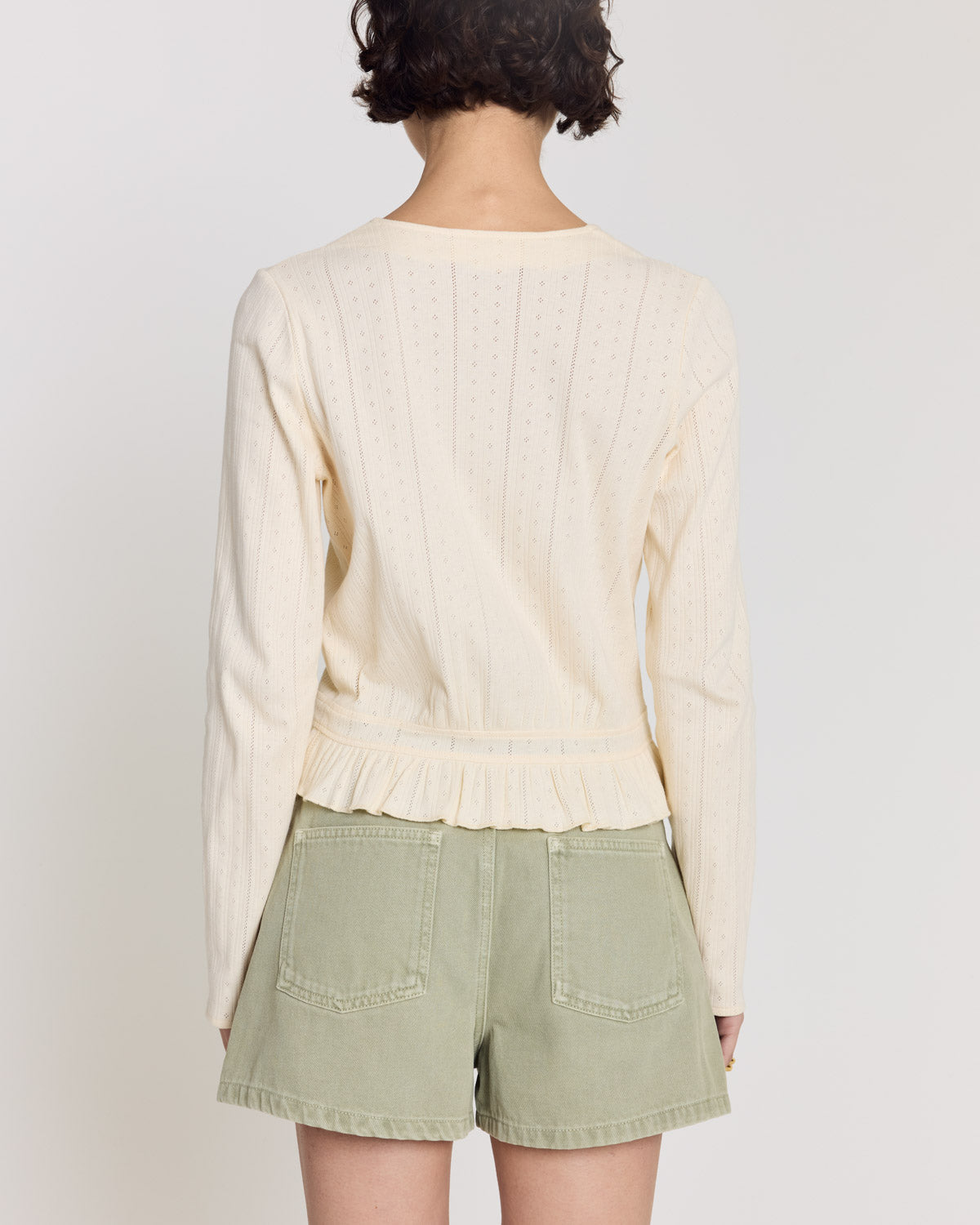 Cardigan Noelie crème