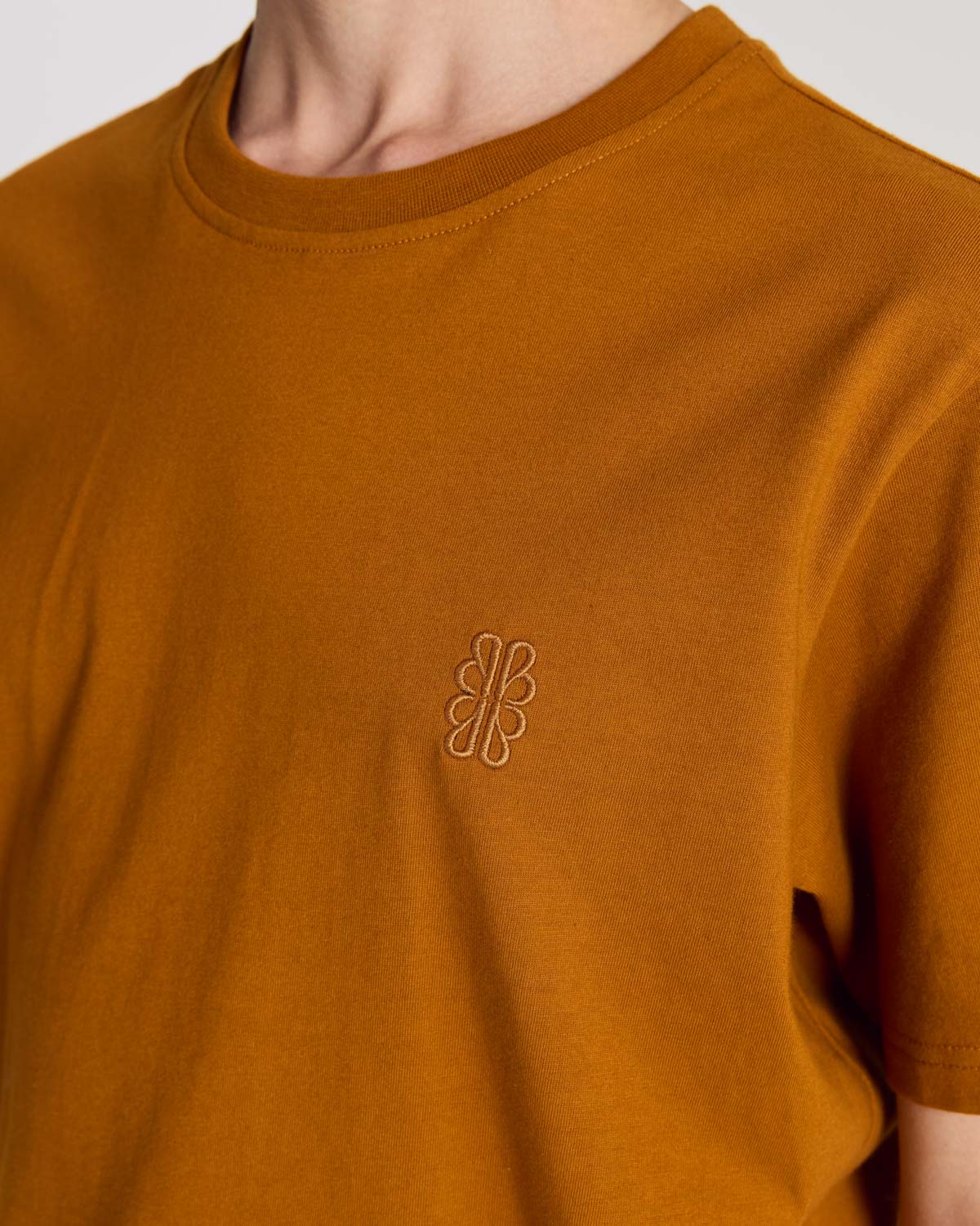 Tee-shirt Bree brodé cannelle