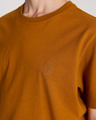 Tee-shirt Bree brodé cannelle