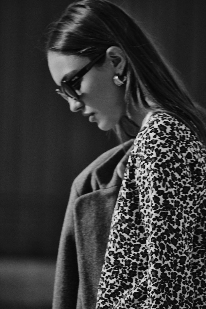 Sweat-shirt Ignace léopard