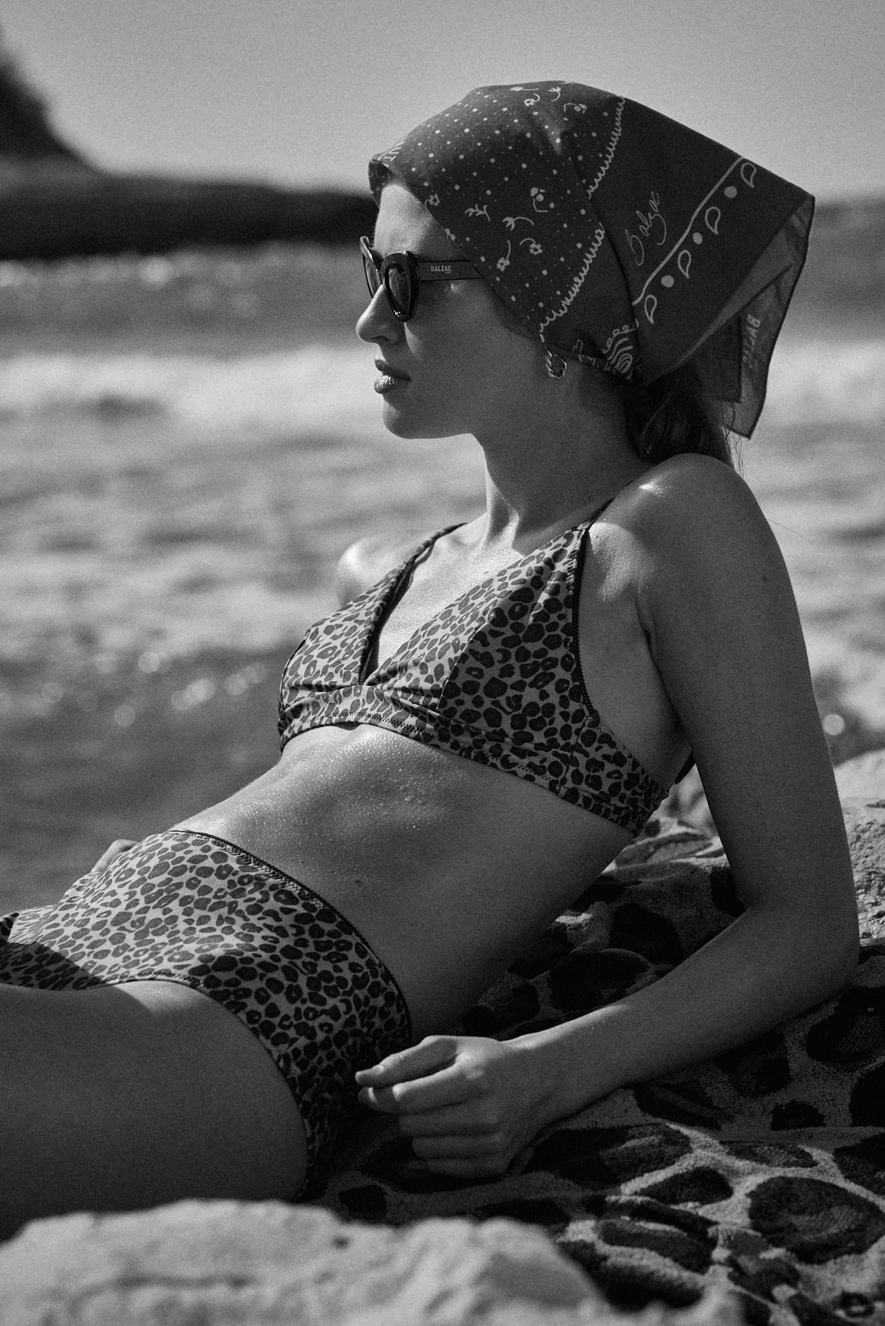 Serviette Myah léopard